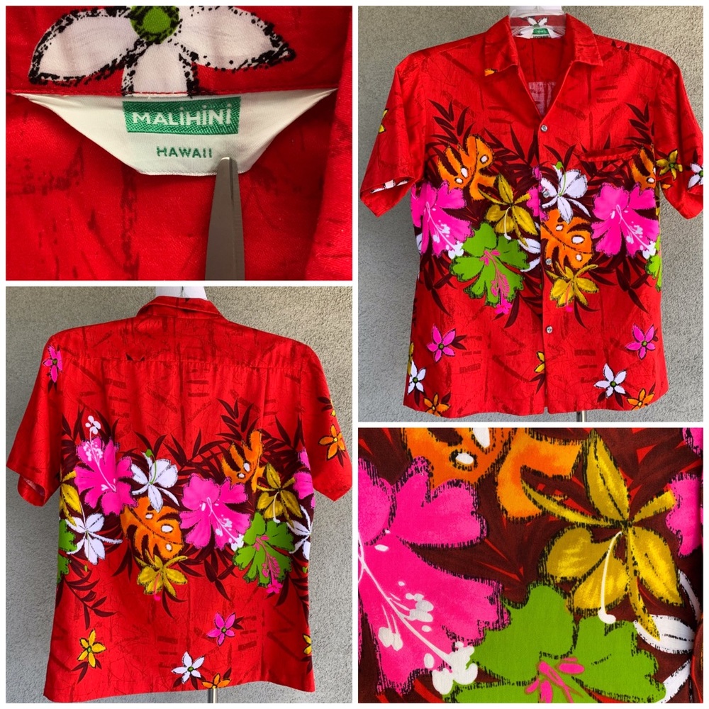 🌴 “Malihini” Men’s Hawaiian Aloha Shirt 🌴